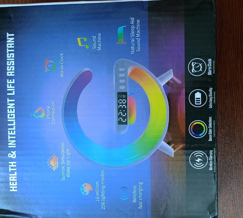 Health & Intelligent Life Assistant – Smart Wake-Up Light & Sound Machine